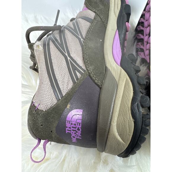 The North Face Hydro Seal Waterproof Hiking Boots Pro Women Size 7 Grunge Trails - Picture 5 of 10